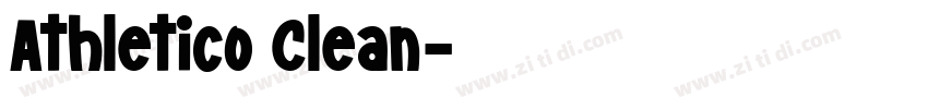 Athletico Clean字体转换 Athletico Clean字体转换